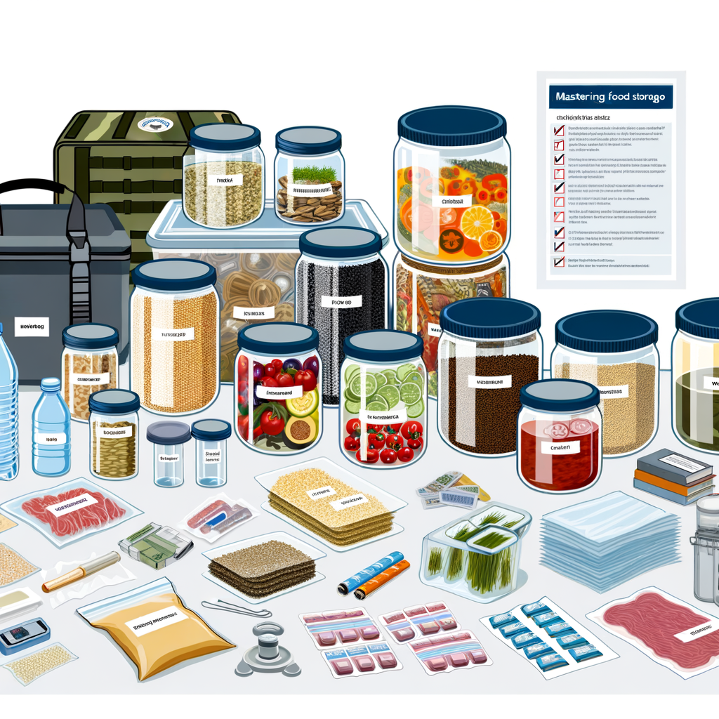 Mastering Long-Term Food Storage: Tips & Survival Kits