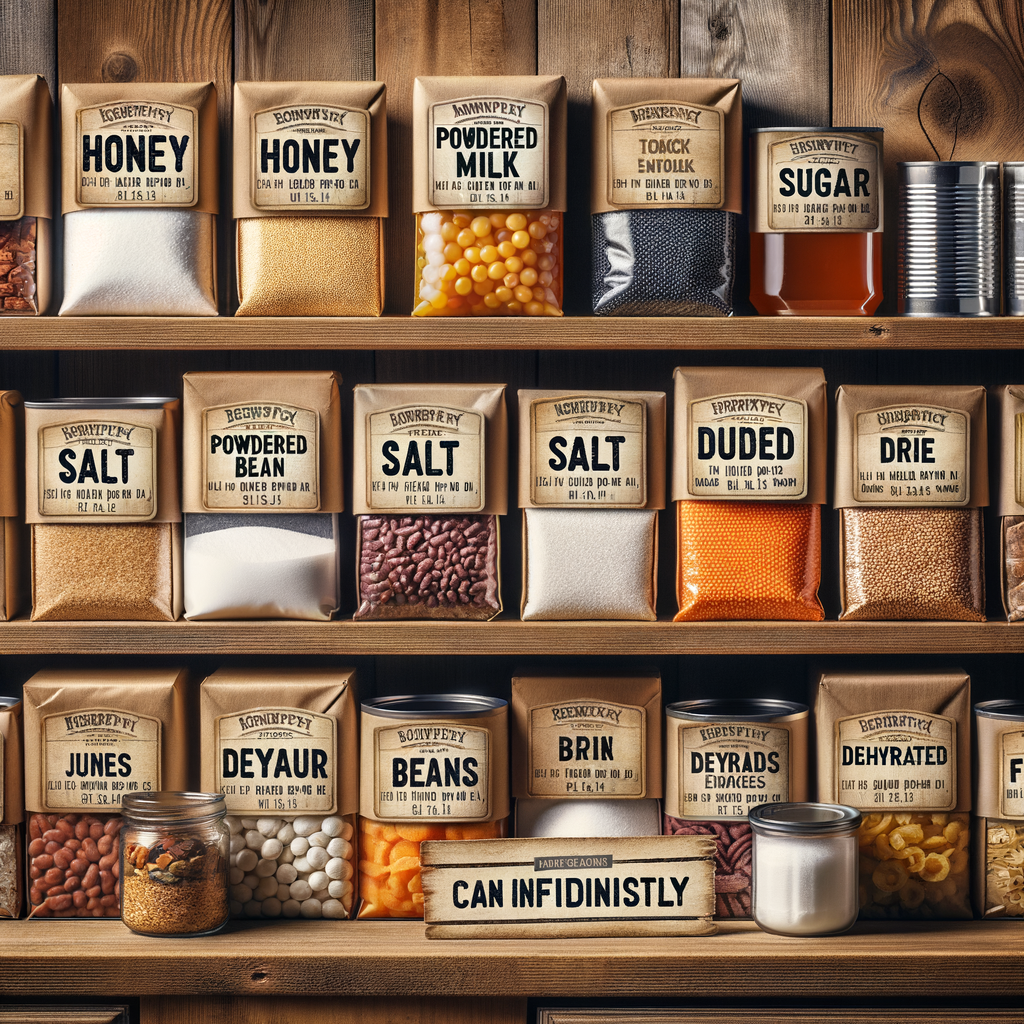 Stockpile Staples: 10 Survival Foods That Last Forever!